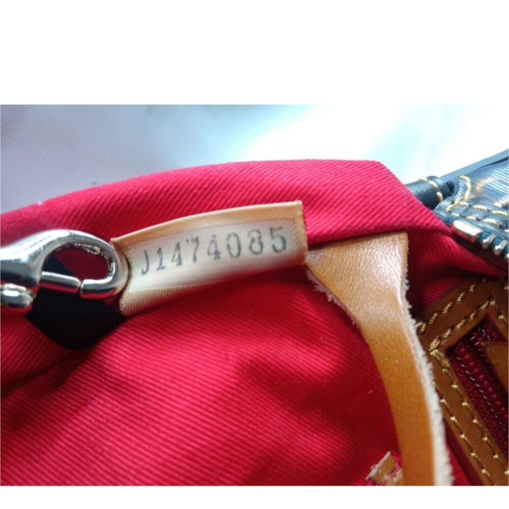 Dooney & Bourke DB75 Signature  Hobo Bag Purple & Brown Shoulder Bag - Picture 8 of 11